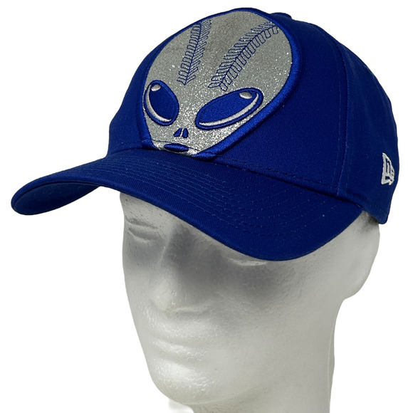 Las Vegas 51s Womens Hat Baseball Cap New Era Alien Aviators Blue Strapback - Picture 2 of 11